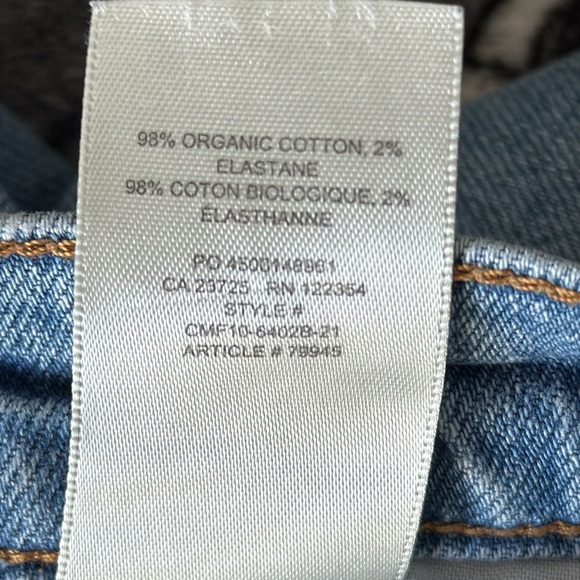 Aritzia Denim Forum The Yoko High Rise Slim Jeans Size 28 X 30 - Picture 8 of 9